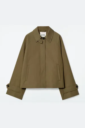 COS Short Twill Trench Coat
