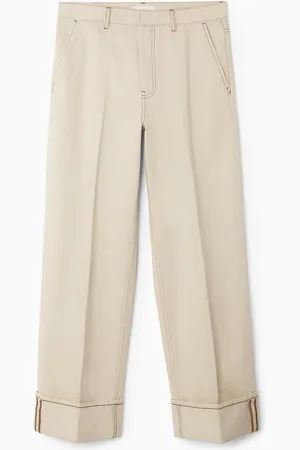 COS Turn-Up Denim Trousers in