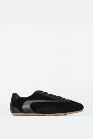 COS Minimal Leather Trainers