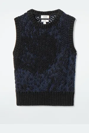 COS Chunky Jacquard-Knit Vest