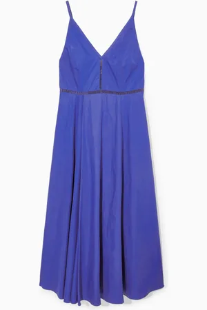 COS V-Neck Midi Slip Dress