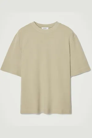 COS Relaxed Waffle-Texture Cotton-Jersey T-Shirt in