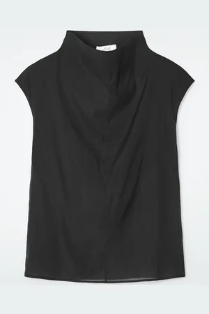 COS The Sheer Sleeveless Top