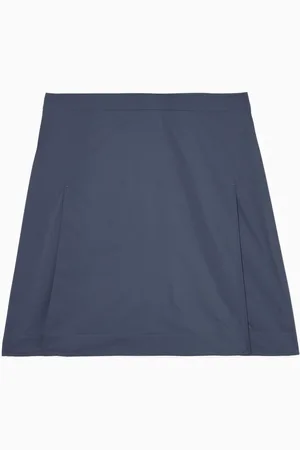 COS Shell-Panel A-Line Mini Skirt