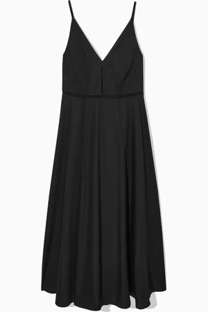 COS V-Neck Midi Slip Dress