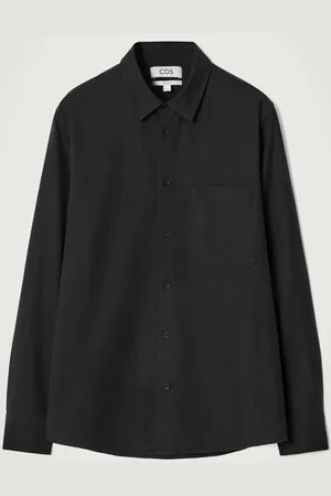 COS Relaxed Brushed Cotton-Blend Shirt