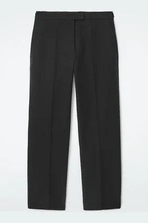 COS Regular Stretch-Cotton Tapered Trousers