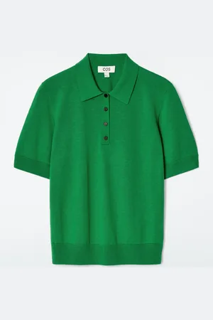 COS Merino Wool-Blend Polo Shirt