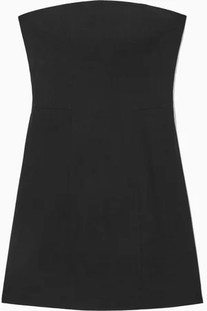 COS Linen-Blend Mini Bustier Dress