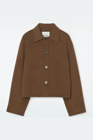 COS Boxy Double-Faced Wool Jacket
