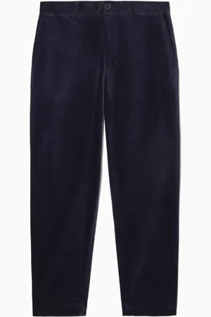 COS Cotton-Moleskin Straight-Leg Trousers in