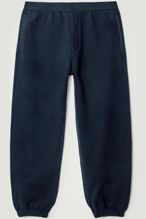 COS Contrast-Trim Straight-Leg Jersey Joggers