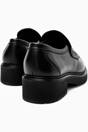 COS Chunky Leather Penny Loafers