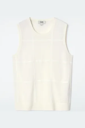 COS Windowpane-Check Vest