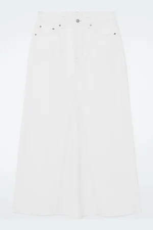 COS Panelled Denim Maxi Skirt