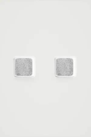 COS Cube Stud Earrings