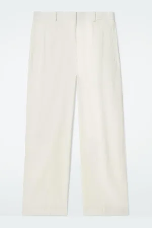 COS Tailored Linen Trousers in