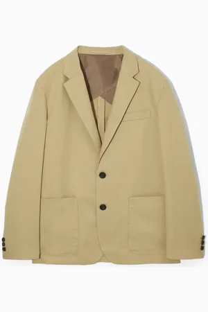 COS Linen And Cotton-Blend Blazer in