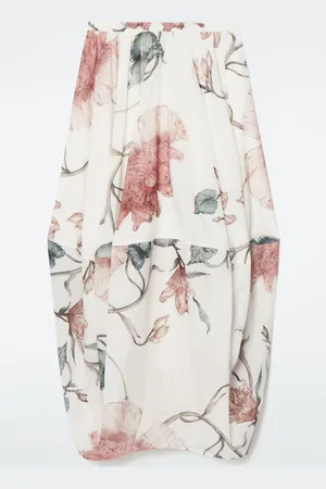 COS Bubble-Hem Midi Skirt