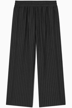 COS Straight-Leg Pinstriped Trousers