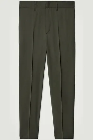COS Wool Straight-Leg Trousers in