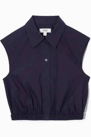 COS Cropped Sleeveless Shirt
