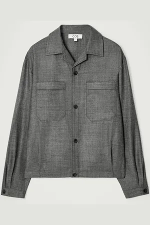 COS Wool-Flannel Overshirt in