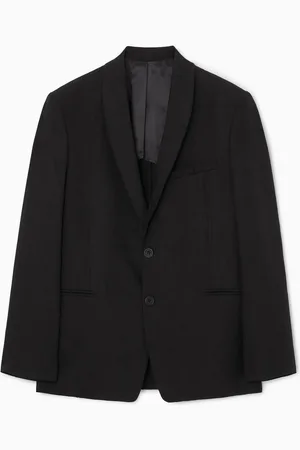 COS Regular Single-Breasted Linen Blazer