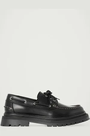 COS Chunky Leather Boat Shoes