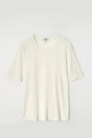 COS Knitted Silk T-Shirt