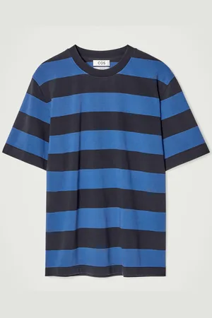 COS Relaxed Striped Cotton T-Shirt in