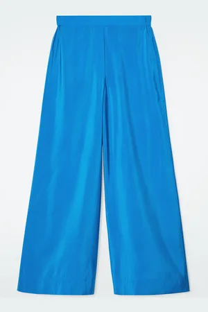COS Elasticated Wide-Leg Trousers in