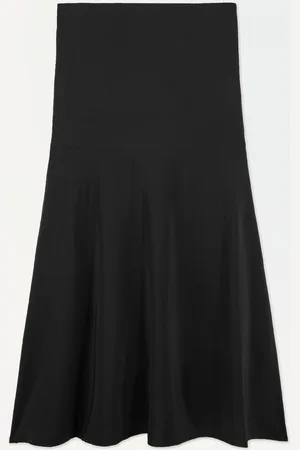 COS The Flared Silk Skirt