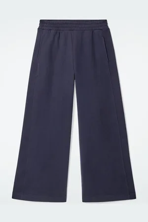 COS Brushed-Cotton Wide-Leg Joggers
