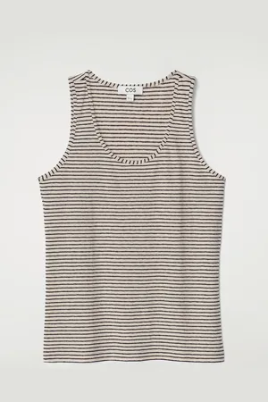 COS Cotton-Linen Tank Top in