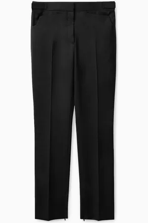 COS Straight-Leg Wool Trousers in