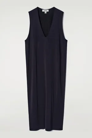 COS Knitted Cotton Midi Dress