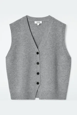 COS V-Neck Merino Wool Waistcoat
