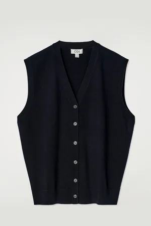 COS V-Neck Merino Wool Waistcoat