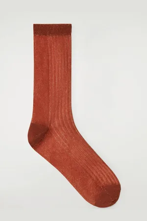 COS Ribbed Sheer Socks