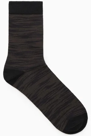 COS Zebra-Jacquard Socks