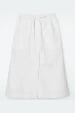 COS Drawstring Midi Skirt