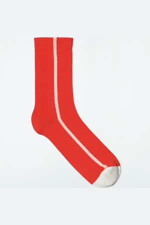 COS Striped Cotton Socks
