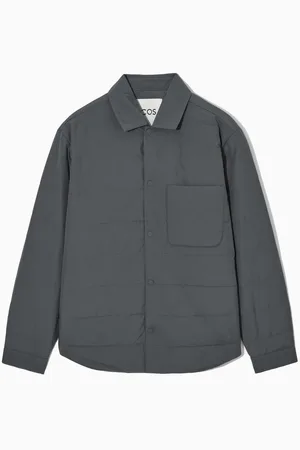 COS Quilted Padded Overshirt in