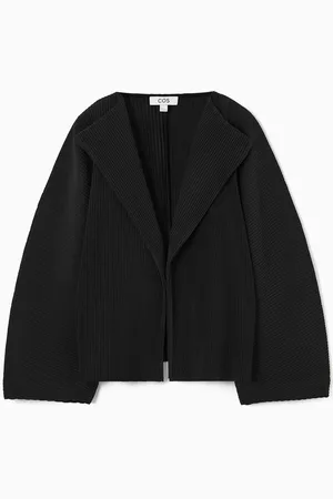 COS Pleated Open-Lapel Jacket