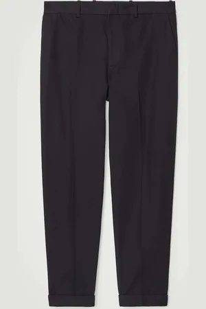 COS Turn-Up Tapered Twill Trousers