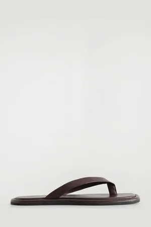 COS Leather Flip Flops