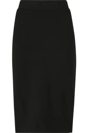 Selected Femme SLFSHELLY PENCIL SKIRT - Pencil skirt - black 