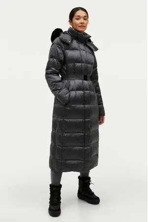 Lang jakke vinterjakker for kvinder i farve | FASHIOLA.dk