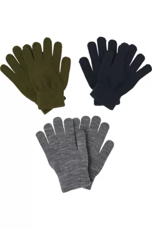 NAME IT Handsker nknMagic Gloves 3-pak - Grøn